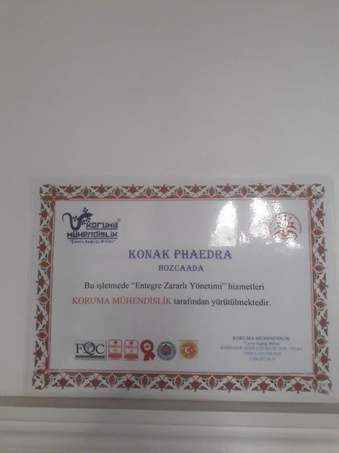 Konak Phaedra Бозджаада Экстерьер фото